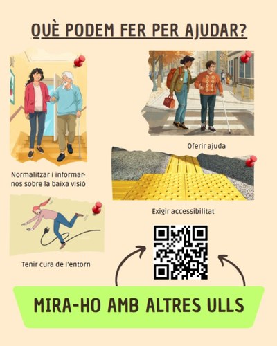 26 de febrer, Dia mundial de la baixa visió: el CUV referma el seu compromís amb la sensibilització i la millora assistencial