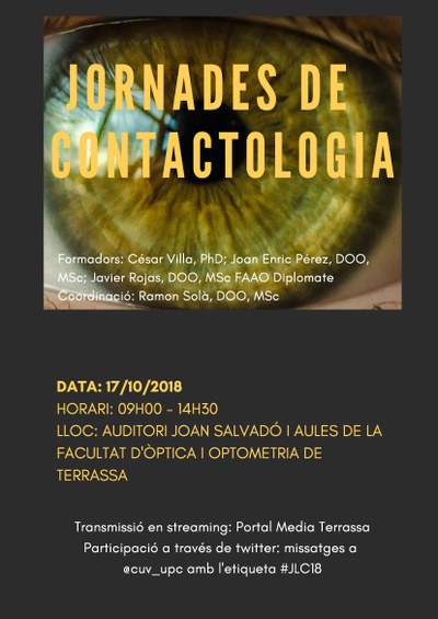 Jornades Contactologia 2018
