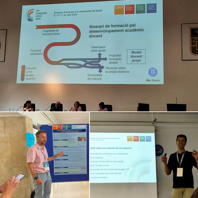 La FOOT i el CUV participen al Congrés CIDUI 2025 amb propostes de transformació educativa