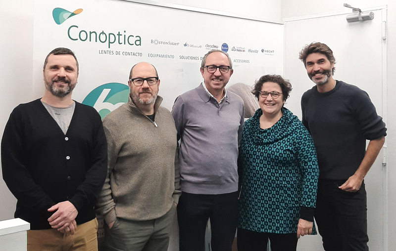 El Centro Universitario de la Visión (CUV) UPC Diagonal y Conóptica establecen las bases para su colaboración en 2024