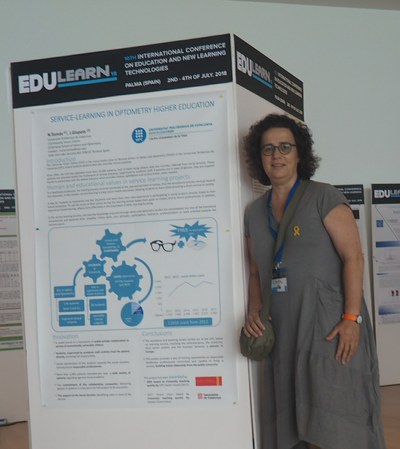 El modelo de aprendizaje servicio del CUV en el congreso EDULEARN 2018
