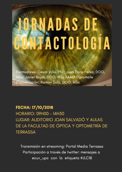 Jornadas Contactología 2018